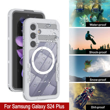 Load image into Gallery viewer, Galaxy S24+ Plus Waterproof Case [Alpine 2.0 Series] [Slim Fit] [IP68 Certified] [Shockproof] [White]
