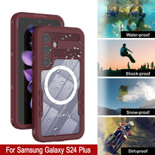 Load image into Gallery viewer, Galaxy S24+ Plus Waterproof Case [Alpine 2.0 Series] [Slim Fit] [IP68 Certified] [Shockproof] [Rose]
