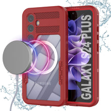 Load image into Gallery viewer, Galaxy S24+ Plus Waterproof Case [Alpine 2.0 Series] [Slim Fit] [IP68 Certified] [Shockproof] [Red]
