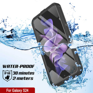 Galaxy S24 Waterproof Case [Alpine 2.0 Series] [Slim Fit] [IP68 Certified] [Shockproof] [Clear]