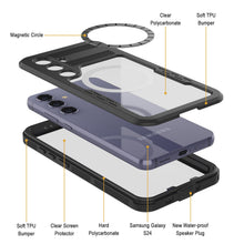 Load image into Gallery viewer, Galaxy S24 Ultra Waterproof Case [Alpine 2.0 Series] [Slim Fit] [IP68 Certified] [Shockproof] [Black]
