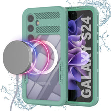 Load image into Gallery viewer, Galaxy S24 Ultra Waterproof Case [Alpine 2.0 Series] [Slim Fit] [IP68 Certified] [Shockproof] [Teal]
