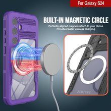 Load image into Gallery viewer, Galaxy S24 Ultra Waterproof Case [Alpine 2.0 Series] [Slim Fit] [IP68 Certified] [Shockproof] [Purple]

