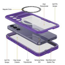Load image into Gallery viewer, Galaxy S24 Ultra Waterproof Case [Alpine 2.0 Series] [Slim Fit] [IP68 Certified] [Shockproof] [Purple]
