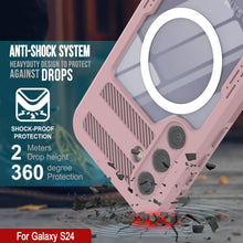 Load image into Gallery viewer, Galaxy S24 Waterproof Case [Alpine 2.0 Series] [Slim Fit] [IP68 Certified] [Shockproof] [Pink]
