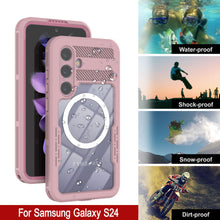 Load image into Gallery viewer, Galaxy S24 Ultra Waterproof Case [Alpine 2.0 Series] [Slim Fit] [IP68 Certified] [Shockproof] [Pink]
