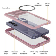Load image into Gallery viewer, Galaxy S24 Ultra Waterproof Case [Alpine 2.0 Series] [Slim Fit] [IP68 Certified] [Shockproof] [Pink]
