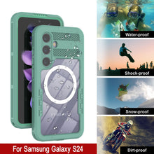 Load image into Gallery viewer, Galaxy S24 Waterproof Case [Alpine 2.0 Series] [Slim Fit] [IP68 Certified] [Shockproof] [Teal]
