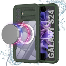 Load image into Gallery viewer, Galaxy S24 Waterproof Case [Alpine 2.0 Series] [Slim Fit] [IP68 Certified] [Shockproof] [Light Green]
