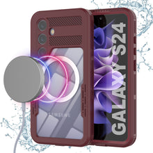 Load image into Gallery viewer, Galaxy S24 Waterproof Case [Alpine 2.0 Series] [Slim Fit] [IP68 Certified] [Shockproof] [Rose]
