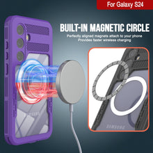 Load image into Gallery viewer, Galaxy S24 Waterproof Case [Alpine 2.0 Series] [Slim Fit] [IP68 Certified] [Shockproof] [Purple]
