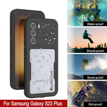 Load image into Gallery viewer, Galaxy S23+ Plus Waterproof Case [Alpine 2.0 Series] [Slim Fit] [IP68 Certified] [Shockproof] [Black]
