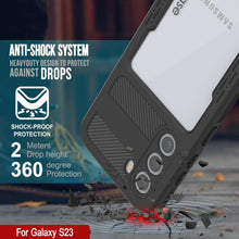 Load image into Gallery viewer, Galaxy S23 Waterproof Case [Alpine 2.0 Series] [Slim Fit] [IP68 Certified] [Shockproof] [Black]
