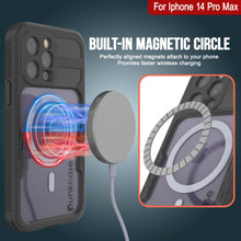 Load image into Gallery viewer, iPhone 14 Pro Max Waterproof Case [Alpine 2.0 Series] [Slim Fit] [IP68 Certified] [Shockproof] [Black]
