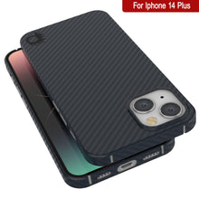 Load image into Gallery viewer, Punkcase iPhone 14 Plus Carbon Fiber Case [AramidShield Series] Ultra Slim &amp; Light Kevlar

