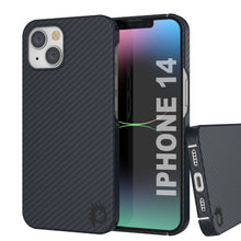 Load image into Gallery viewer, Punkcase for iPhone 14 Carbon Fiber Case [Aramid MagShield Series] Ultra Slim &amp; Light
