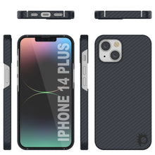 Load image into Gallery viewer, Punkcase for iPhone 14 Plus Carbon Fiber Case [Aramid MagShield Series] Ultra Slim
