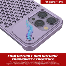 Load image into Gallery viewer, PunkCase for iPhone 14 Pro Aluminum Alloy Case [Fortifier Extreme Series] Ultra Durable Cover [Liliac]
