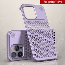 Load image into Gallery viewer, PunkCase for iPhone 14 Pro Aluminum Alloy Case [Fortifier Extreme Series] Ultra Durable Cover [Liliac]
