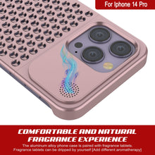 Load image into Gallery viewer, PunkCase for iPhone 14 Pro Aluminum Alloy Case [Fortifier Extreme Series] Ultra Durable Cover [Rose-Gold]
