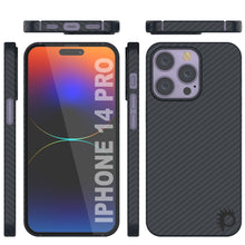 Load image into Gallery viewer, Punkcase iPhone 14 Pro Carbon Fiber Case [AramidShield Series] Ultra Slim &amp; Light Kevlar
