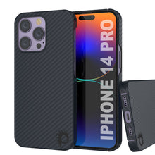 Load image into Gallery viewer, Punkcase for iPhone 14 Pro Carbon Fiber Case [Aramid MagShield Series] Ultra Slim
