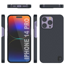 Load image into Gallery viewer, Punkcase for iPhone 14 Pro Carbon Fiber Case [Aramid MagShield Series] Ultra Slim
