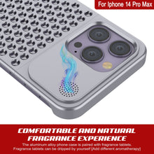 Load image into Gallery viewer, PunkCase for iPhone 14 Pro Max Aluminum Alloy Case [Fortifier Extreme Series] Ultra Durable Cover [Silver]
