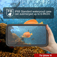 Load image into Gallery viewer, iPhone 14 Waterproof Case [Alpine 2.0 Series] [Slim Fit] [IP68 Certified] [Shockproof] [Black]
