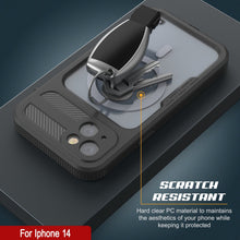 Load image into Gallery viewer, iPhone 14 Waterproof Case [Alpine 2.0 Series] [Slim Fit] [IP68 Certified] [Shockproof] [Black]
