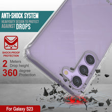 Load image into Gallery viewer, PunkCase Galaxy S23 Case [Clear Acrylic Series] for Galaxy S23 5G (6.1&quot;) (2023) [Clear]
