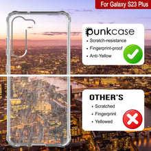 Load image into Gallery viewer, PunkCase Galaxy S23+ Plus Case [Clear Acrylic Series] for Galaxy S23+ Plus 5G (6.6&quot;) (2023) [Clear]
