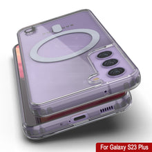 Load image into Gallery viewer, Punkcase Galaxy S23 Plus Magnetic Wireless Charging Case [ClearMag Series]
