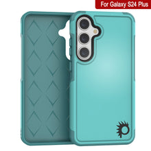 Load image into Gallery viewer, PunkCase Galaxy S24+ Plus Case, [Spartan 2.0 Series] Clear Rugged Heavy Duty Cover [Light Blue]
