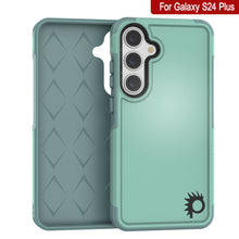 Load image into Gallery viewer, PunkCase Galaxy S24+ Plus Case, [Spartan 2.0 Series] Clear Rugged Heavy Duty Cover [Teal]
