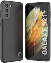 Load image into Gallery viewer, Punkcase Galaxy S21 Plus Case [Mirage Series] Heavy Duty Phone Cover (Black)
