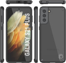 Load image into Gallery viewer, Punkcase Galaxy S21 Plus Case [Mirage Series] Heavy Duty Phone Cover (Black)
