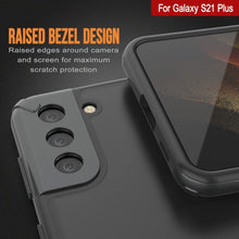 Load image into Gallery viewer, Punkcase Galaxy S21 Plus Case [Mirage Series] Heavy Duty Phone Cover (Black)
