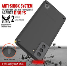 Load image into Gallery viewer, Punkcase Galaxy S21 Plus Case [Mirage Series] Heavy Duty Phone Cover (Black)
