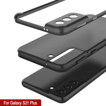 Load image into Gallery viewer, Punkcase Galaxy S21 Plus Case [Mirage Series] Heavy Duty Phone Cover (Black)
