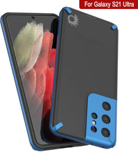 Load image into Gallery viewer, Punkcase Galaxy S21 Ultra Case [Mirage Series] Heavy Duty Phone Cover (Blue)
