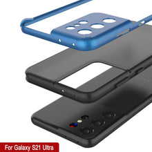 Load image into Gallery viewer, Punkcase Galaxy S21 Ultra Case [Mirage Series] Heavy Duty Phone Cover (Blue)
