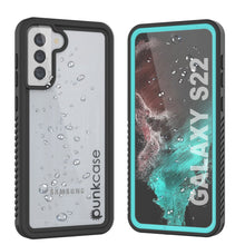 Load image into Gallery viewer, Galaxy S22 Water/ Shock/ Snowproof [Extreme Series]  Screen Protector Case [Teal]
