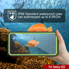 Load image into Gallery viewer, Galaxy S22 Water/ Shockproof [Extreme Series] Screen Protector Case [Light Green]
