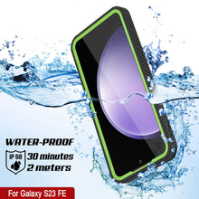 Load image into Gallery viewer, Galaxy S23 FE Water/ Shockproof [Extreme Series] Screen Protector Case [Light Green]
