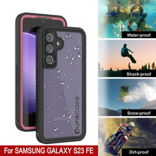 Load image into Gallery viewer, Galaxy S23 FE Water/ Shock/ Snowproof [Extreme Series] Slim Screen Protector Case [Pink]
