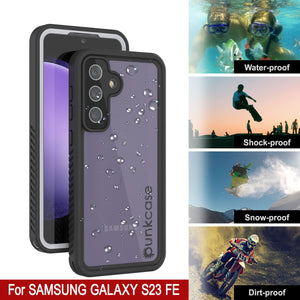 Galaxy S23 FE Water/ Shock/ Snow/ dirt proof [Extreme Series] Punkcase Slim Case [White]