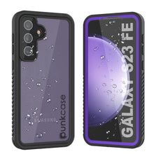 Load image into Gallery viewer, Galaxy S23 FE Water/ Shockproof [Extreme Series] Slim Screen Protector Case [Purple]
