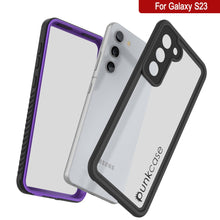 Load image into Gallery viewer, Galaxy S23 Water/ Shockproof [Extreme Series] Slim Screen Protector Case [Purple]
