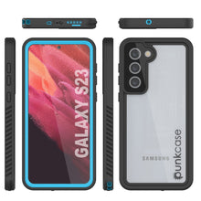 Load image into Gallery viewer, Galaxy S23 Water, Shock, Snow, dirt proof Extreme Series Slim Case Light Blue
